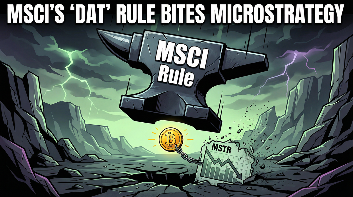 结构性阿尔法的终结与治理悬崖：MSCI 数字资产财库重分类的深度影响分析