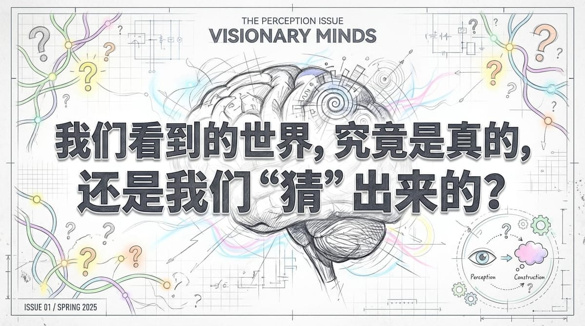 眼见不为实？你的大脑正在“预测”和“创造”现实！