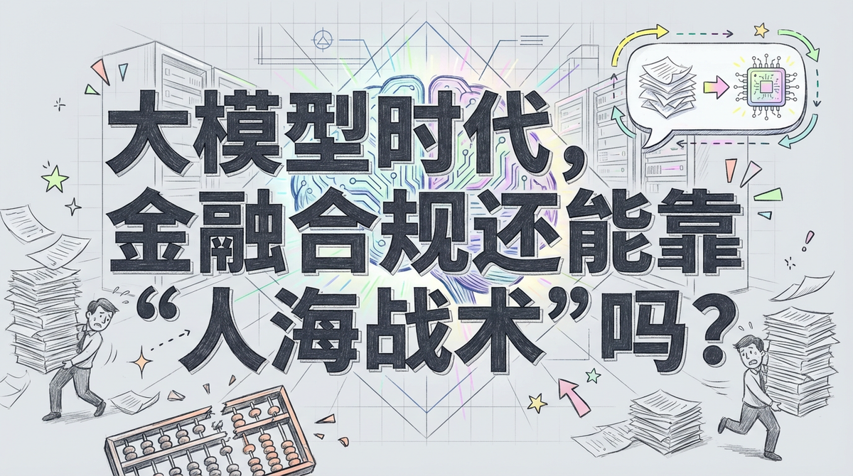 AI如何颠覆金融合规？从“连载小说”到“推理引擎”的创业传奇！