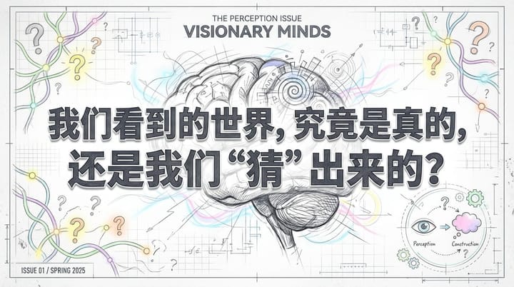 眼见不为实？你的大脑正在“预测”和“创造”现实！