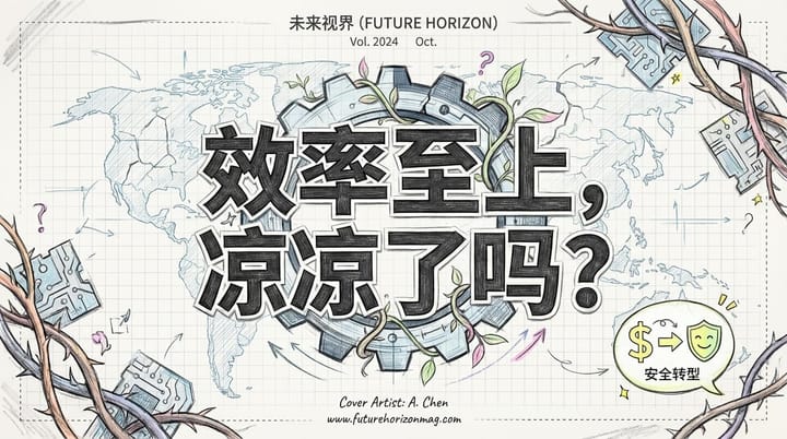 2025全球经济大变局：效率至上终结？王利杰深度解析三大惊雷！